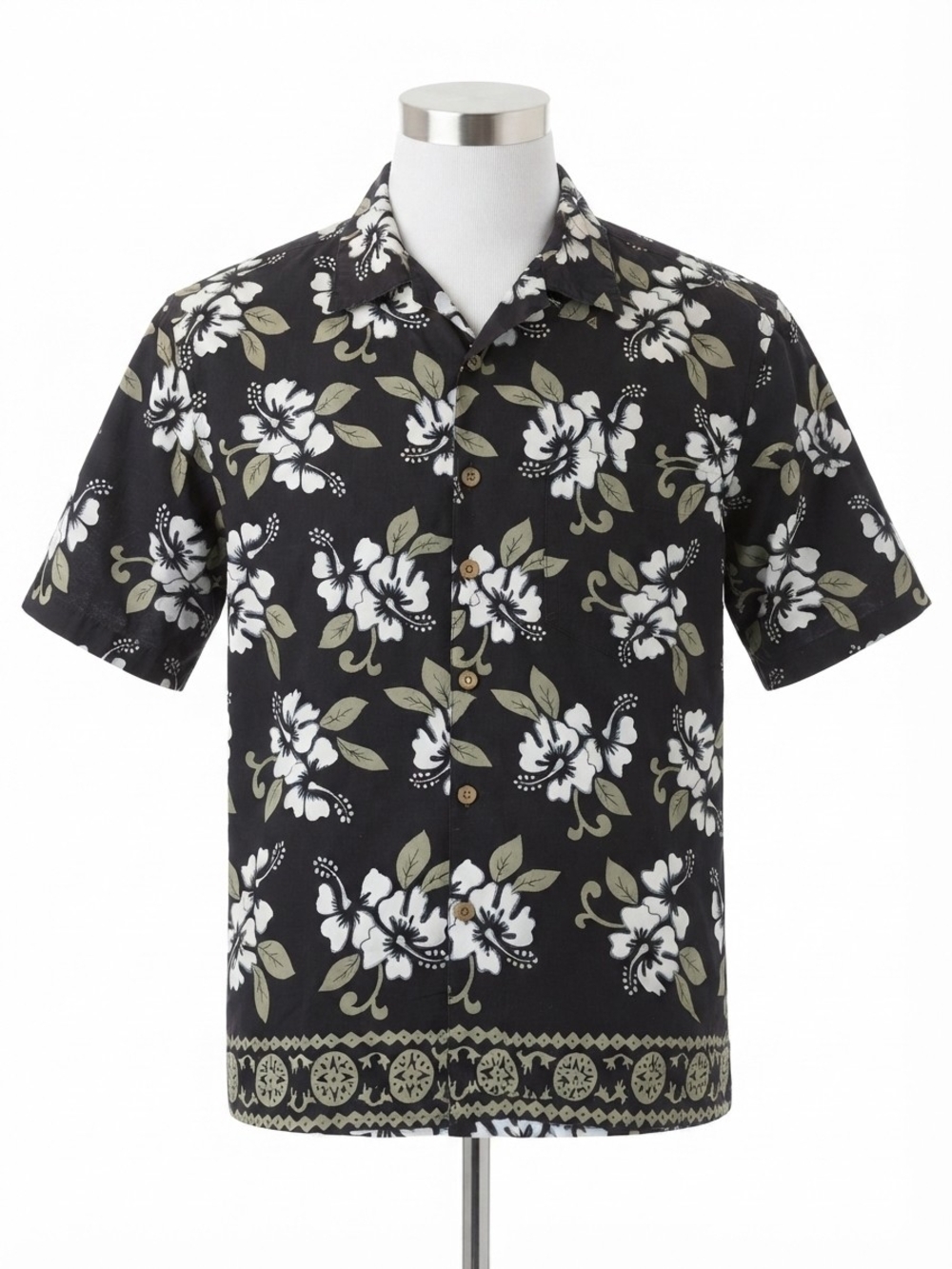 Vintage Men's OP Sport Ocean Pacific Hawaiian Shirt  (0213M)
